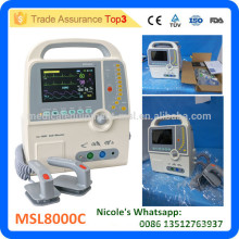 MSL8000C-i Équipement médical défibrillateur biphasique portable prix